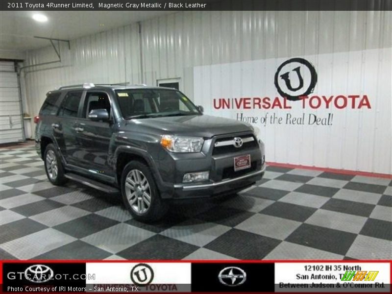 Magnetic Gray Metallic / Black Leather 2011 Toyota 4Runner Limited