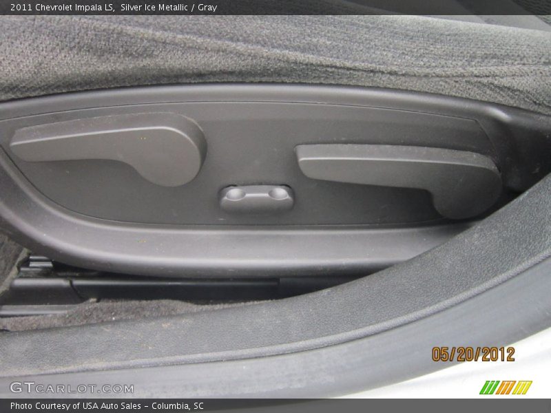 Silver Ice Metallic / Gray 2011 Chevrolet Impala LS