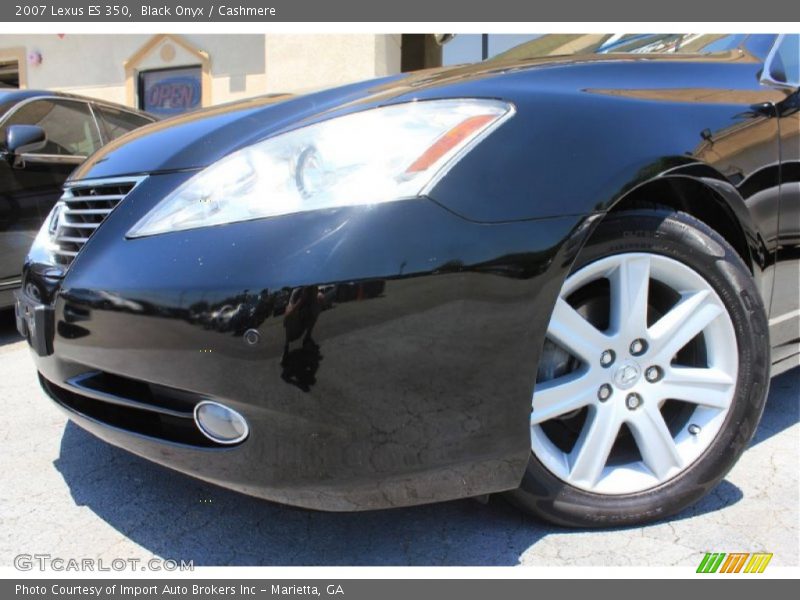 Black Onyx / Cashmere 2007 Lexus ES 350