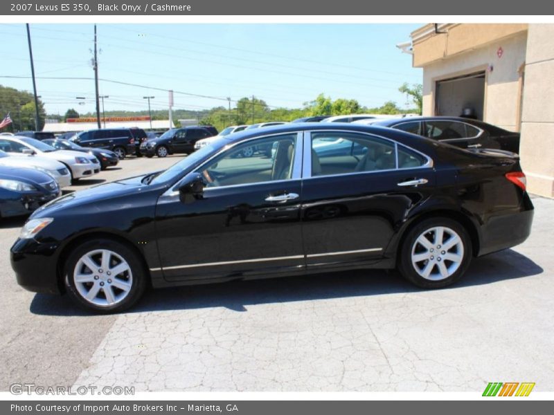 Black Onyx / Cashmere 2007 Lexus ES 350