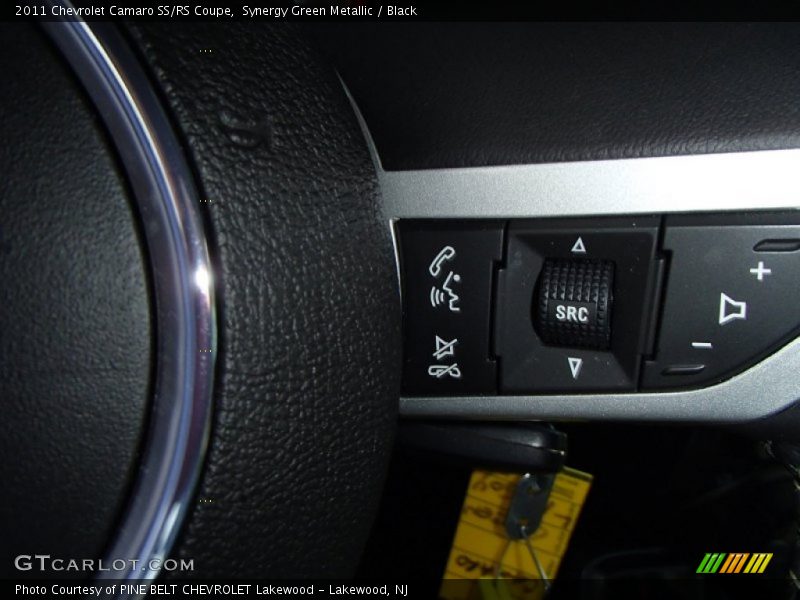 Synergy Green Metallic / Black 2011 Chevrolet Camaro SS/RS Coupe