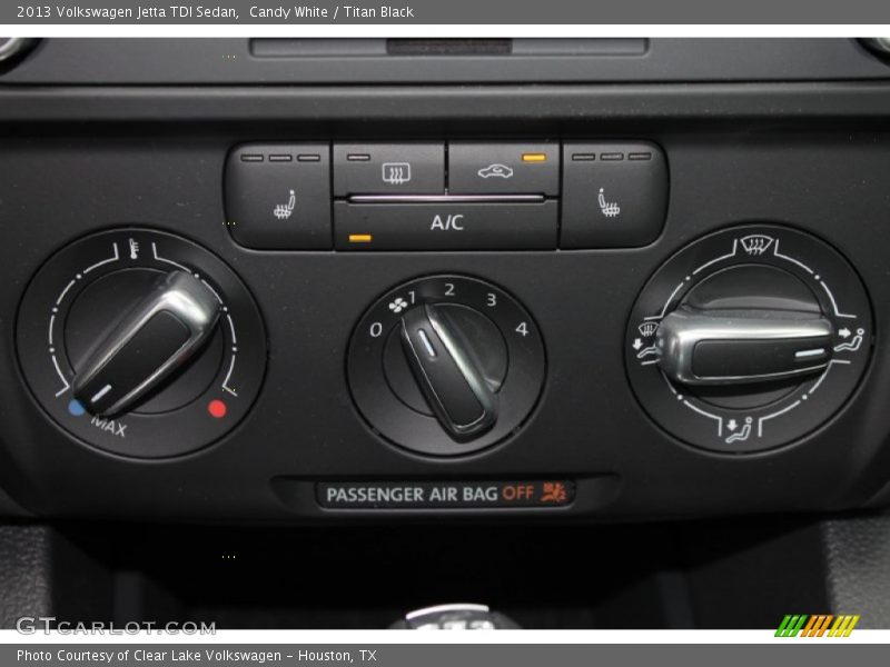 Candy White / Titan Black 2013 Volkswagen Jetta TDI Sedan