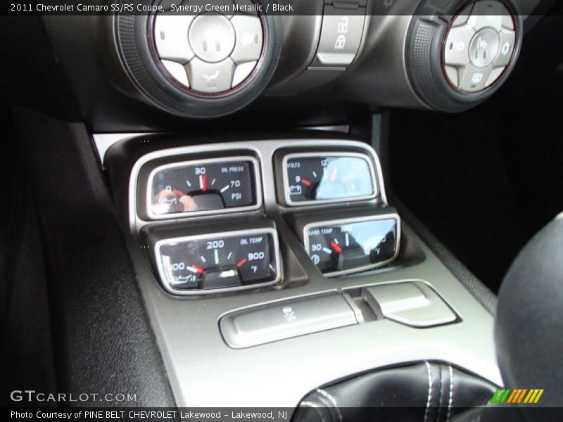 Synergy Green Metallic / Black 2011 Chevrolet Camaro SS/RS Coupe