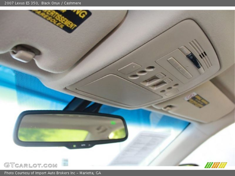 Black Onyx / Cashmere 2007 Lexus ES 350