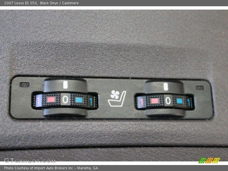 Black Onyx / Cashmere 2007 Lexus ES 350