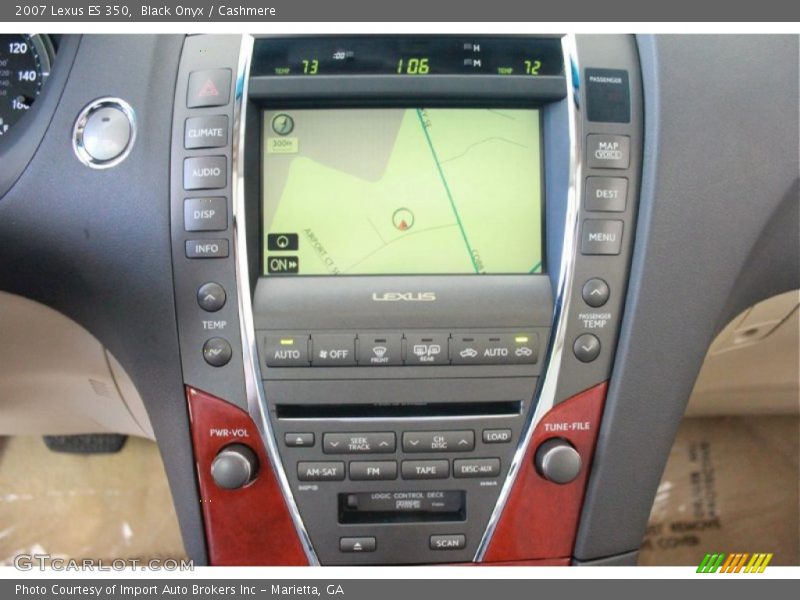 Black Onyx / Cashmere 2007 Lexus ES 350