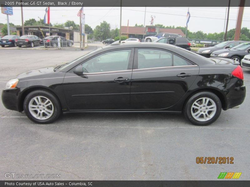 Black / Ebony 2005 Pontiac G6 GT Sedan