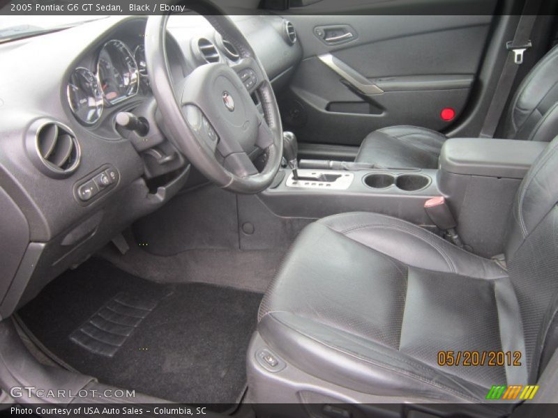 Black / Ebony 2005 Pontiac G6 GT Sedan