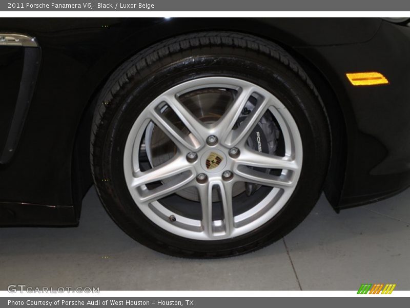 Black / Luxor Beige 2011 Porsche Panamera V6