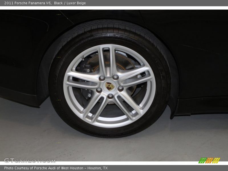Black / Luxor Beige 2011 Porsche Panamera V6