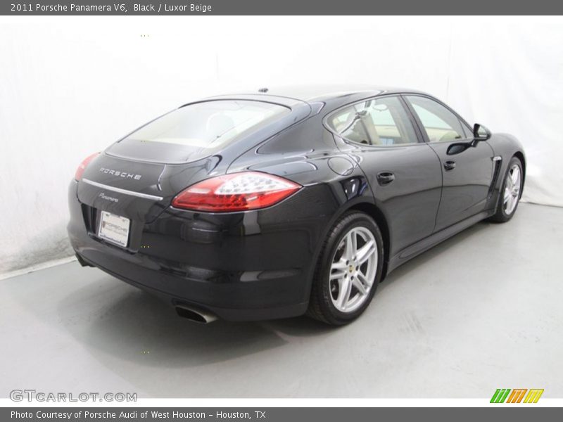 Black / Luxor Beige 2011 Porsche Panamera V6