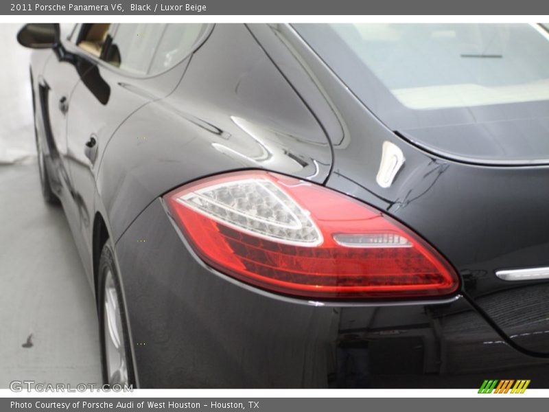 Black / Luxor Beige 2011 Porsche Panamera V6