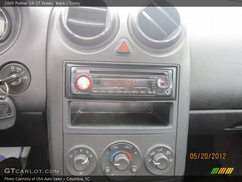 Black / Ebony 2005 Pontiac G6 GT Sedan