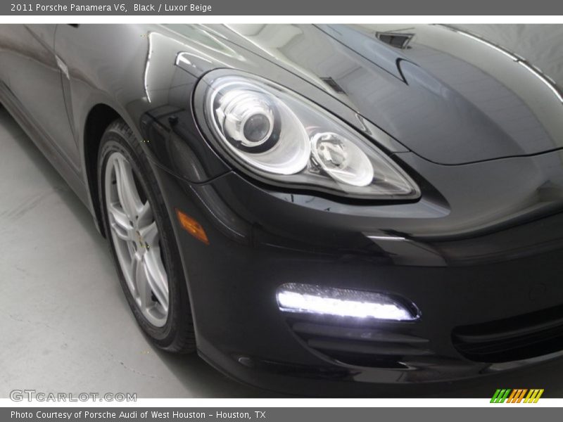 Black / Luxor Beige 2011 Porsche Panamera V6