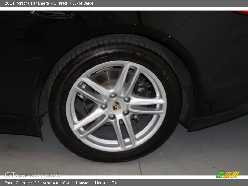 Black / Luxor Beige 2011 Porsche Panamera V6