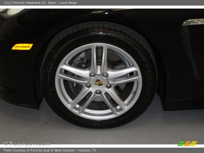 Black / Luxor Beige 2011 Porsche Panamera V6