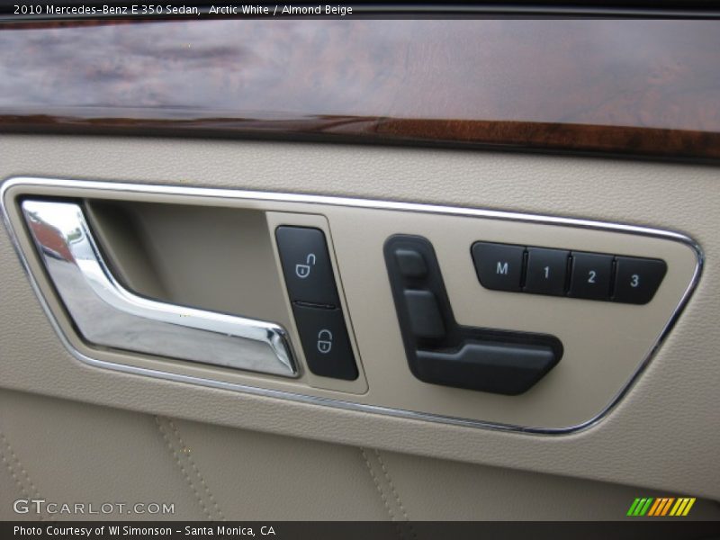 Arctic White / Almond Beige 2010 Mercedes-Benz E 350 Sedan