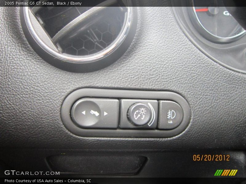 Black / Ebony 2005 Pontiac G6 GT Sedan