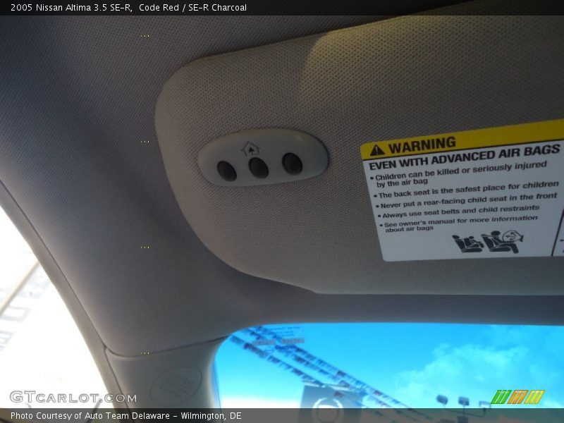 Code Red / SE-R Charcoal 2005 Nissan Altima 3.5 SE-R