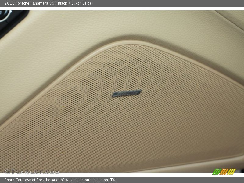 Black / Luxor Beige 2011 Porsche Panamera V6
