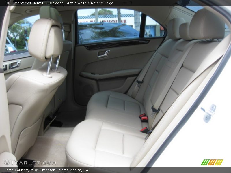 Arctic White / Almond Beige 2010 Mercedes-Benz E 350 Sedan
