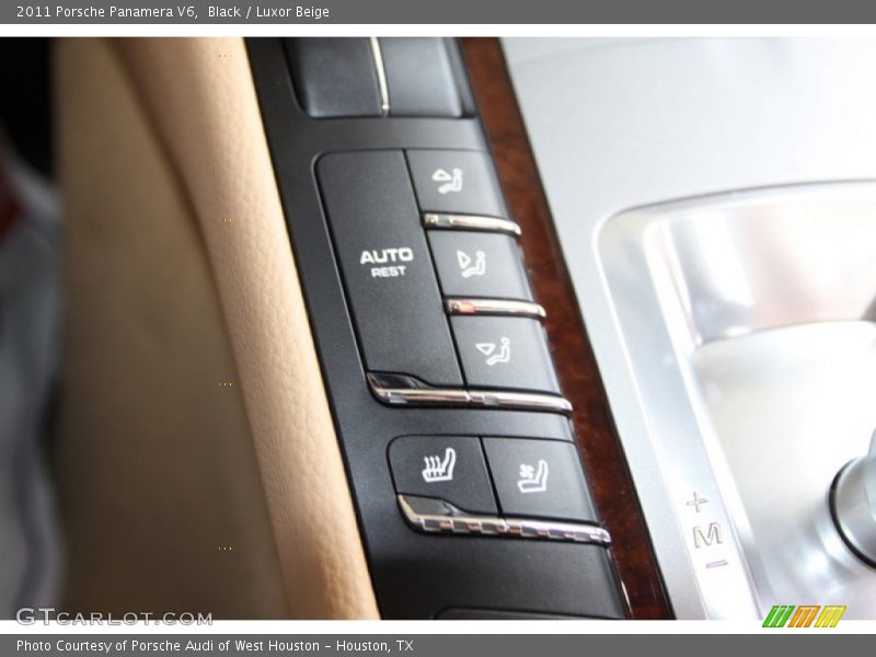 Black / Luxor Beige 2011 Porsche Panamera V6