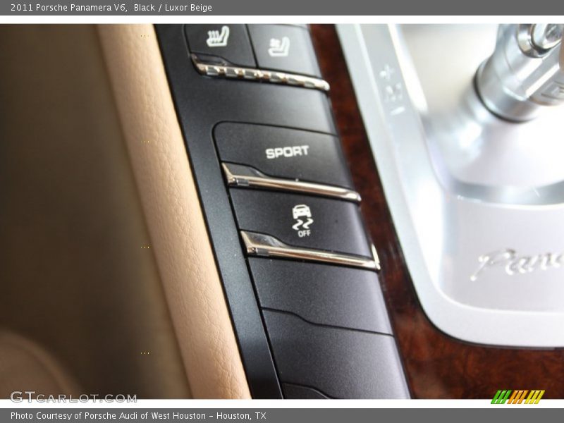 Black / Luxor Beige 2011 Porsche Panamera V6