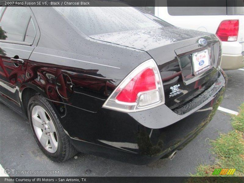 Black / Charcoal Black 2007 Ford Fusion SE V6