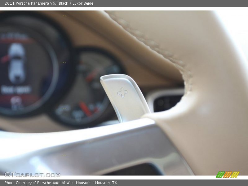 Black / Luxor Beige 2011 Porsche Panamera V6