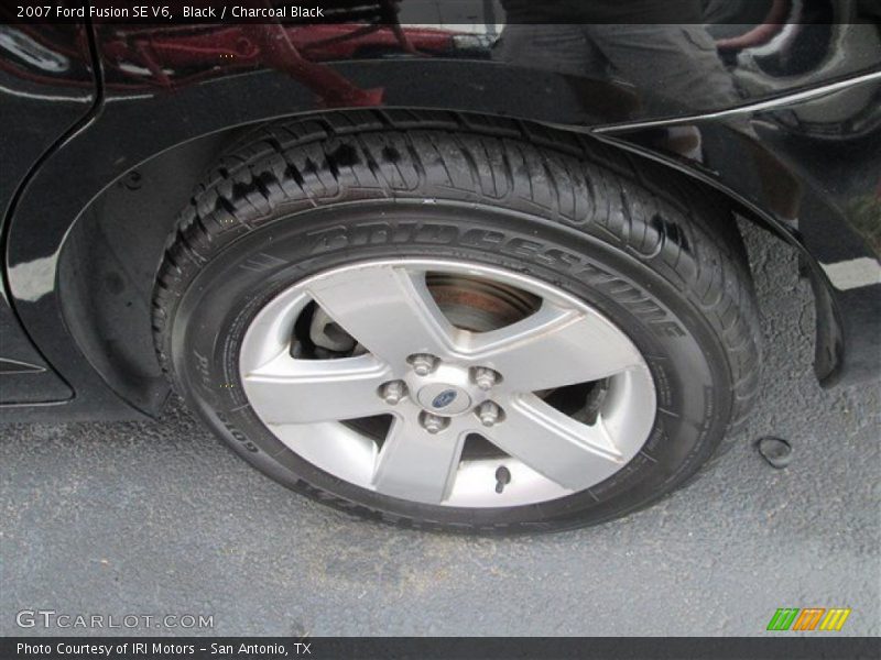 Black / Charcoal Black 2007 Ford Fusion SE V6