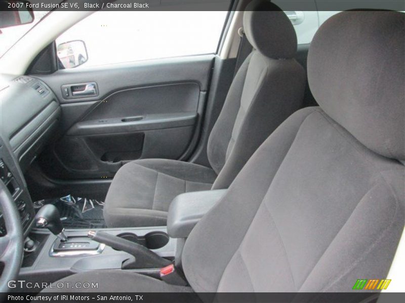 Black / Charcoal Black 2007 Ford Fusion SE V6