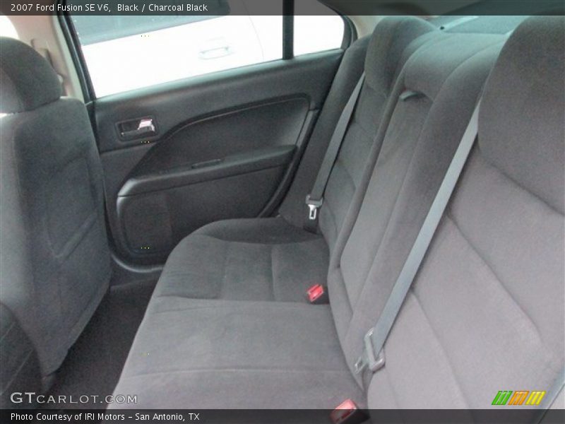 Black / Charcoal Black 2007 Ford Fusion SE V6