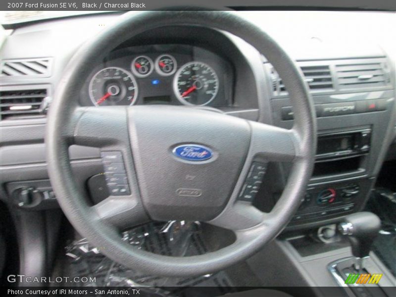Black / Charcoal Black 2007 Ford Fusion SE V6