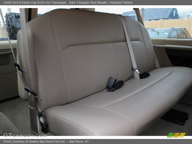Rear Seat of 2008 E Series Van E150 XLT Passenger