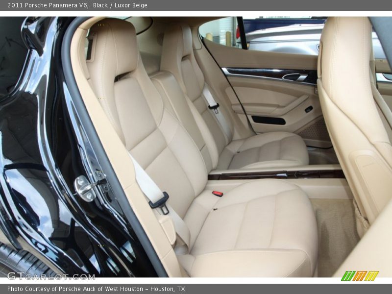 Black / Luxor Beige 2011 Porsche Panamera V6