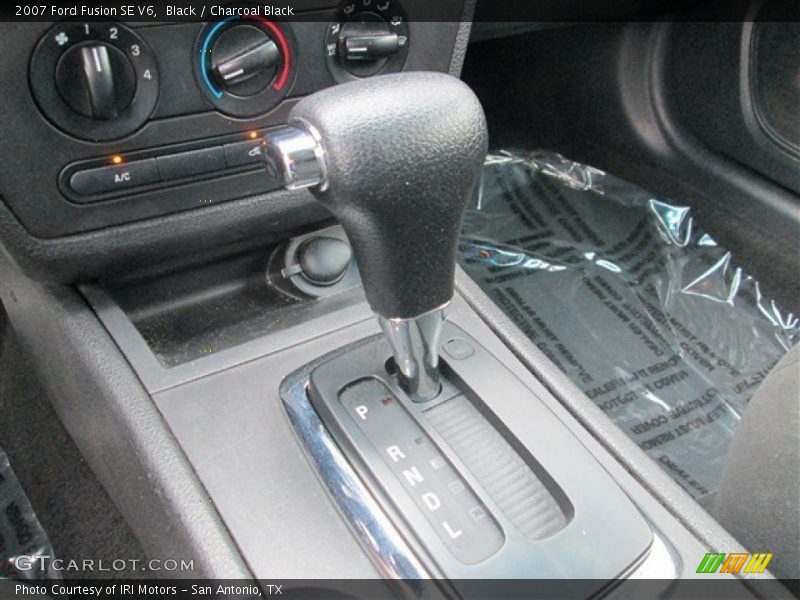 Black / Charcoal Black 2007 Ford Fusion SE V6