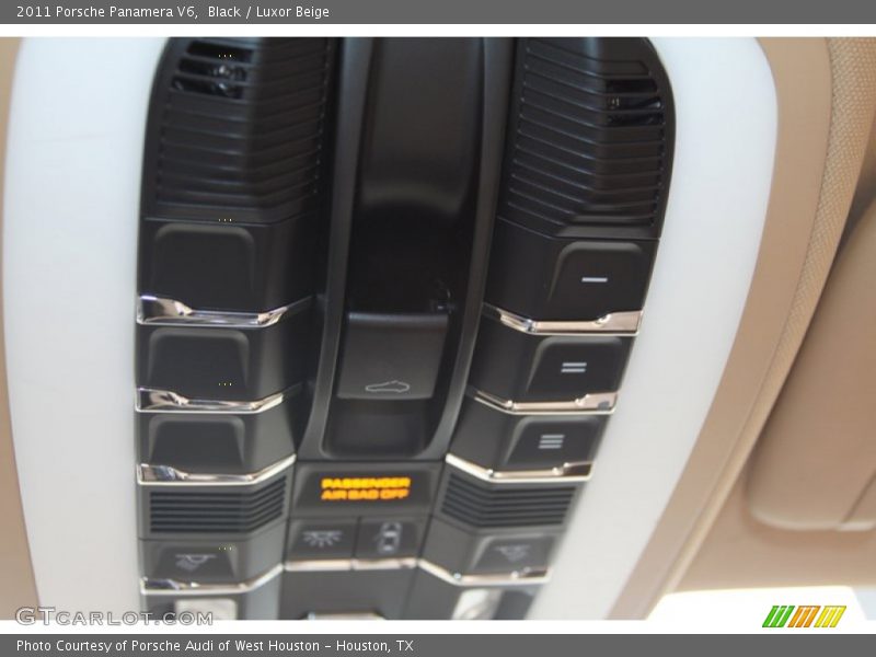 Black / Luxor Beige 2011 Porsche Panamera V6
