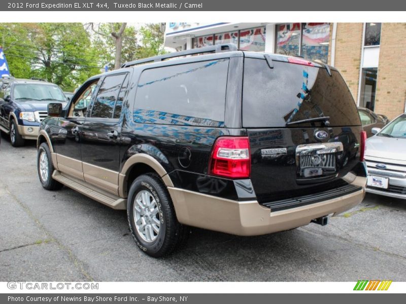 Tuxedo Black Metallic / Camel 2012 Ford Expedition EL XLT 4x4