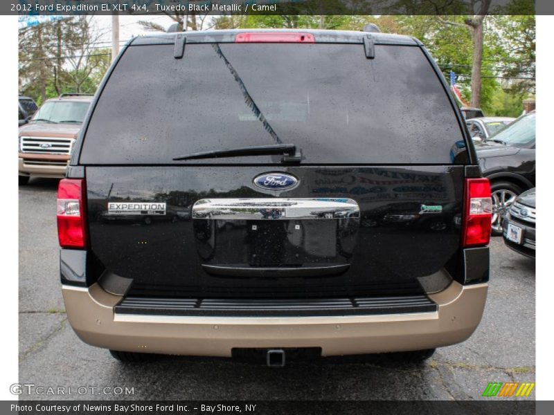Tuxedo Black Metallic / Camel 2012 Ford Expedition EL XLT 4x4