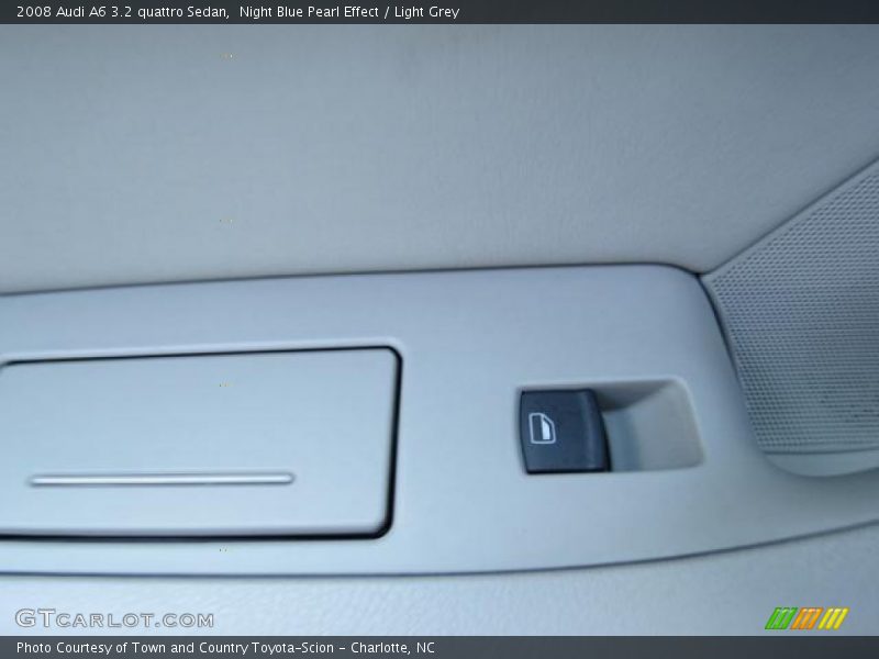Night Blue Pearl Effect / Light Grey 2008 Audi A6 3.2 quattro Sedan