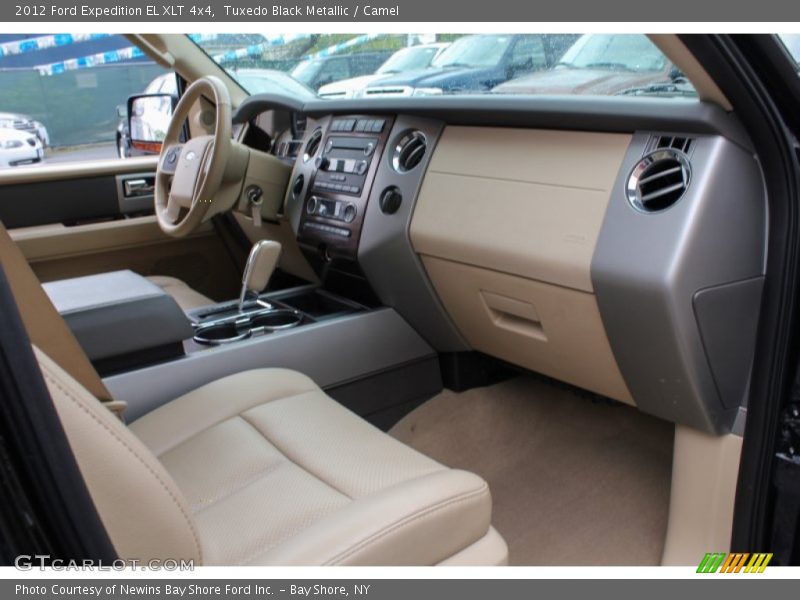Tuxedo Black Metallic / Camel 2012 Ford Expedition EL XLT 4x4