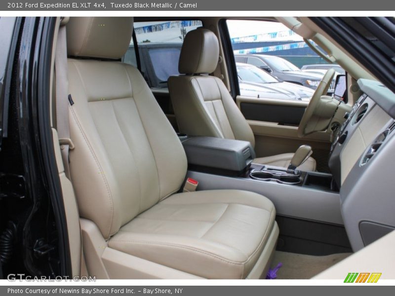 Tuxedo Black Metallic / Camel 2012 Ford Expedition EL XLT 4x4