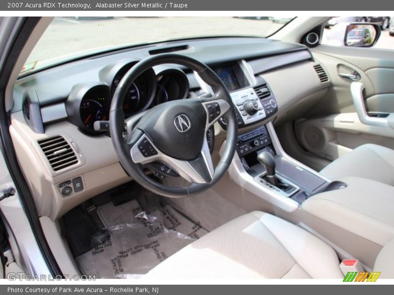 Taupe Interior - 2007 RDX Technology 