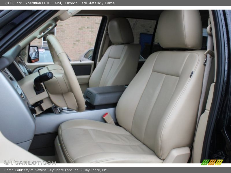 Tuxedo Black Metallic / Camel 2012 Ford Expedition EL XLT 4x4