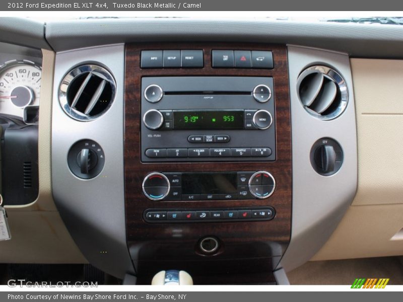 Tuxedo Black Metallic / Camel 2012 Ford Expedition EL XLT 4x4