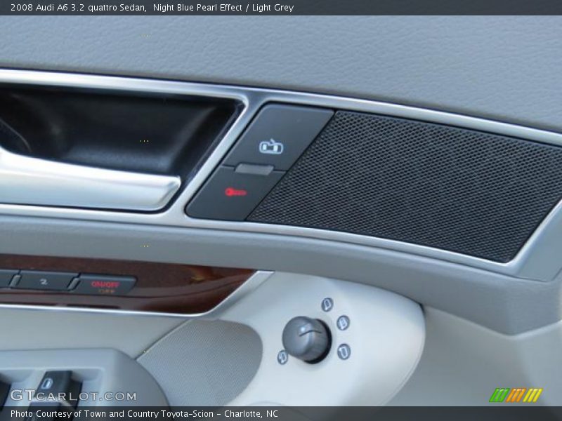 Night Blue Pearl Effect / Light Grey 2008 Audi A6 3.2 quattro Sedan