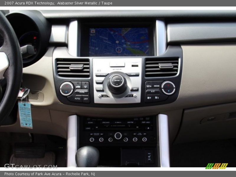 Alabaster Silver Metallic / Taupe 2007 Acura RDX Technology