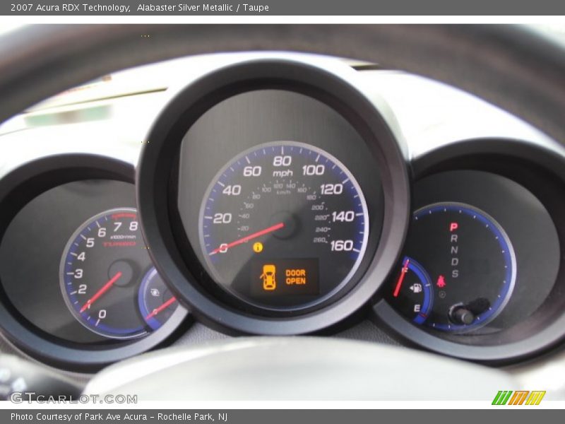  2007 RDX Technology Technology Gauges