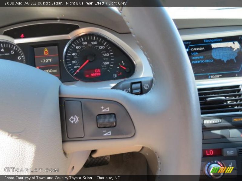 Controls of 2008 A6 3.2 quattro Sedan
