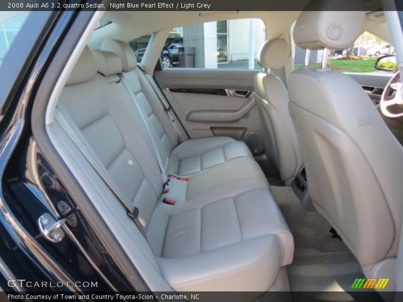 Rear Seat of 2008 A6 3.2 quattro Sedan